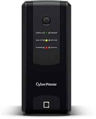 ИБП CyberPower UT1200EG {Line-Interactive, Tower, 1200VA/700W USB/RJ11/45/Dry Contact (4 EURO) 12В/5 Ач х 2}