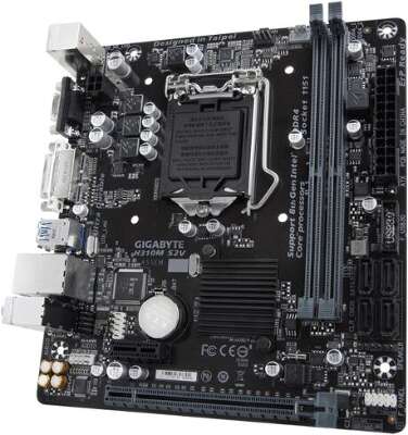Материнская плата microATX LGA1151v2 GIGABYTE H310M S2V