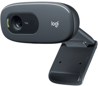 Веб-камера Logitech C270 (HD 720p/30fps, фокус постоянный, угол обзора 60°, кабель 1.5м) (арт. 960-000999, M/N: V-U0018)