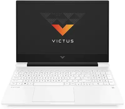 Ноутбук HP Victus 15-fa1033nn Core i5 12500H 16Gb SSD512Gb NVIDIA GeForce RTX4060 8Gb 15.6" IPS FHD (1920x1080) FreeDOS white WiFi BT Cam (A0MY5EA)