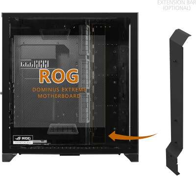 Корпус LIAN-LI PC-O11 Dynamic XL ROG Certify, черный, EATX, Без БП (G99.O11DXL-X.00)