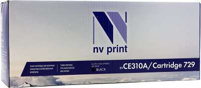 Картридж NV Print CE310A/C-729 Black (1200 стр.)