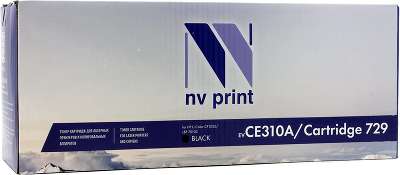 Картридж NV Print CE310A/Canon 729 Black (1200 стр.)