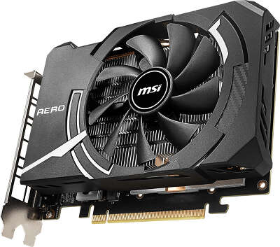 Видеокарта MSI nVidia GeForce GTX1660 Aero ITX 6G OC 6Gb DDR5 PCI-E DVI, HDMI, DP