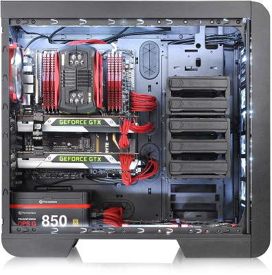 Корпус Thermaltake Core V51 Black w/o PSU,Window,CA-1C6-00M1WN-00