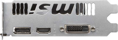 Видеокарта MSI nVidia GeForce GTX1050Ti 4GT OCV1 4Gb DDR5 PCI-E DVI, HDMI, DP