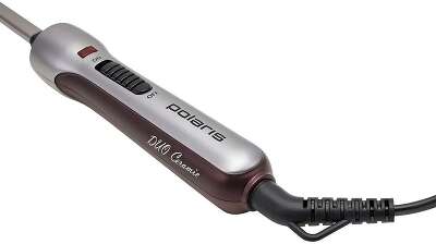 Щипцы Polaris PHS 2095K 25Вт коричневый/серебристый макс.темп.:200С покрытие:керамическое