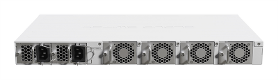 Маршрутизатор MikroTik Cloud Router Switch 518-16XS-2XQ, 2x 100 Gigabit QSFP28 ports and 16x 25 Gigabit SFP28 ports,4 fans, 2 PSU