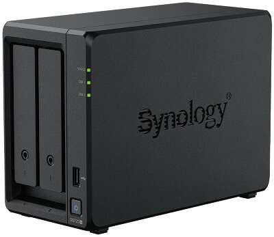 Synology DS725+ СХД настольное исполнение 2BAY NO HDD вилка UK/HK 3-pin