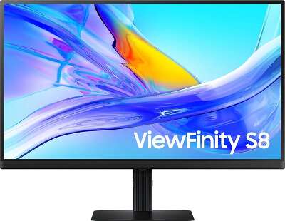 Монитор Samsung 27" S27D804UAI, 16:9, IPS, UHD, 5ms, 350cd, 60Hz, HDMI, DP, USB, USB-C, LAN, HAS