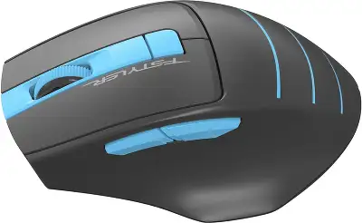 Мышь A4Tech Fstyler FG30 серый/синий оптическая 2000dpi беспров. USB 6but (FG30 BLUE)