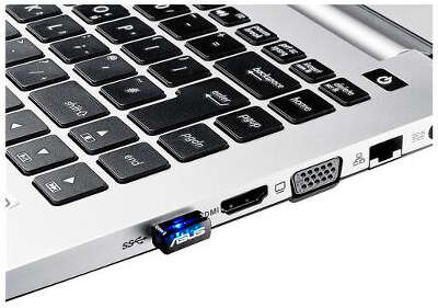 Сетевой адаптер Wi-Fi Asus USB-N10 Nano N150 USB 2.0