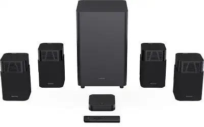 Саундбар Hisense HT SATURN 4.1.2 480Вт+240Вт черный