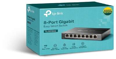 TP-Link TL-SG108E Коммутатор Easy Smart с 8 гигабитными портами