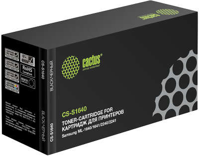Картридж лазерный Cactus CS-S1640 D108S CS-S1640 MLT-D108S черный (1500стр.) для Samsung ML-1640/1641/2240/2241