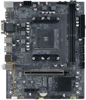 Материнская плата BaseTech B550M-K, SocketAM4, mATX, Retail, 2xDDR4, PCIe3.0, 1xM.2, GLAN, M.2 WiFi, 2xPS/2, 4xUSB2, 6xUSB3, VGA, HDMI, DP (BT-B550M-K)