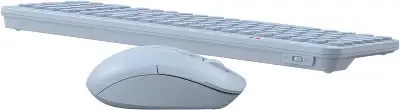 Клавиатура + мышь A4Tech Fstyler FG3300 Air2 клав:синий мышь:синий USB беспроводная slim Multimedia