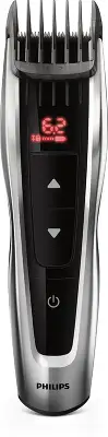 Машинка для стрижки Philips HC9420/15 серебристый/черный (насадок в компл:3шт)