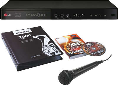 Плеер Blu-Ray LG BKS-2000 черный Karaoke 1080p Smart-TV 1xUSB2.0 1xHDMI Eth