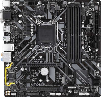 Материнская плата microATX LGA1151 GIGABYTE H370M DS3H