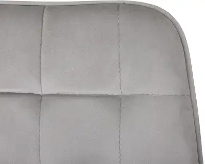 Стул для дома Бюрократ CH-K2 св.серый Holland 09 металл черный на ножках (CH-K2_1/HL09)