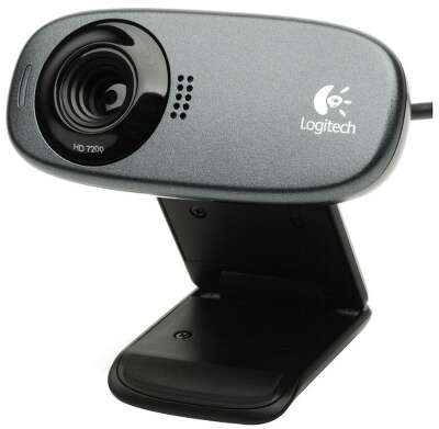 Камера-Web LOGITECH HD Webcam C310 black (1,2 MP, 1280 x 720, USB 2.0) (960-001065)