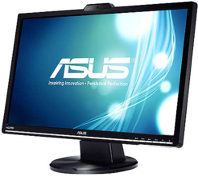 Монитор 24" ASUS VK248H DVI HDMI WebCаm