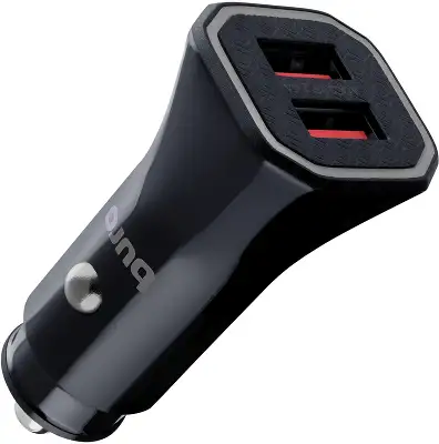 Автомобильное зар./устр. Buro BUCG1 15.5W 3.1A 2xUSB универсальное черный (BUCG15S200BK)