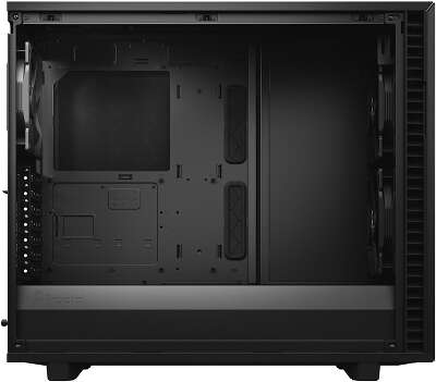 Корпус Fractal Design Define 7 Light Tempered Glass, черный, E-ATX, Без БП (FD-C-DEF7A-02)