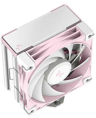 Вентилятор для процессора DEEPCOOL AK400 PINK LIMITED (Soc-1700/1200/1851/AM4/AM5, Al+Cu, PWM 1850rpm, 29 dB, 120mm, 4 pin, 220Wt) (R-AK400-WPNPMN-G)