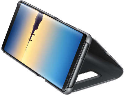 Чехол-книжка Samsung для Samsung Galaxy Note 8 Clear View Standing Cover Great, черный (EF-ZN950CBEGRU)