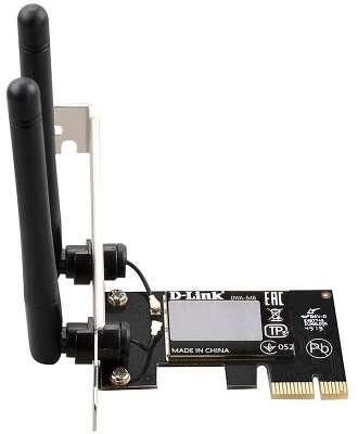 Адаптер беспроводной связи (Wi-Fi) D-Link DWA-548/10/C1A Беспроводной PCI Express адаптер N300 {10}