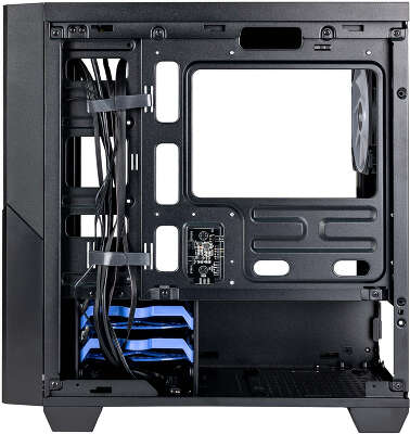 Корпус GameMax Cyclops BR, черный/красный, mATX, Без БП (Cyclops BR)