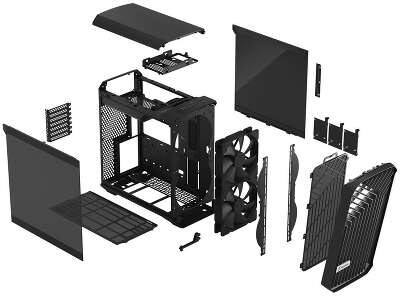 Корпус Design Torrent Compact TG Dark Tint (FD-C-TOR1C-01) Fractal Design