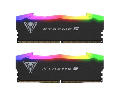 Оперативная память Patriot Viper XTREME DDR5 DIMM 32GB 7600MHz KIT 2*16GB CL36 36-48-48-84 1.1V RGB