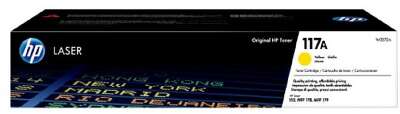 HP W2072A Картридж 117A лазерный, желтый  (700стр.)