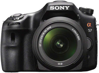 Цифровая фотокамера Sony Alpha SLTA57Y Double Kit (18-55 мм + 55-200 мм)