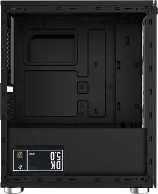 Корпус 1STPLAYER FIREBASE X2, закаленное стекло, черный, mATX, Без БП (X2-4R1)