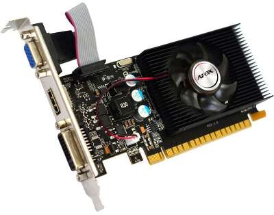 Видеокарта Afox G210 1GB DDR3 64bit VGA DVI HDMI 1FAN LP RTL {50} (785143)