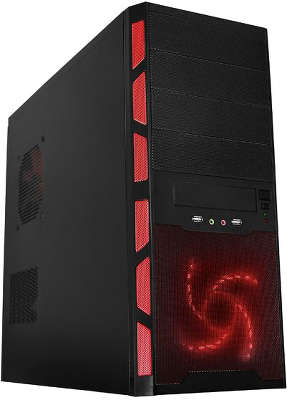 Корпус RaidMax Cyclone Black, 500W, ATX