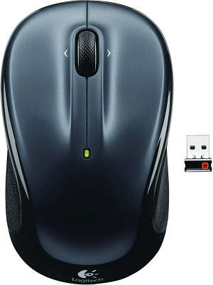 Мышь беспроводная Logitech Wireless Mouse M325 Dark Silver USB (910-002142)