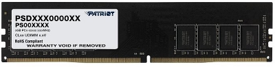 Оперативная память Patriot SL DDR4 DIMM 32GB 2666MHz CL19 1*32GB 19-19-19-43 1.2V