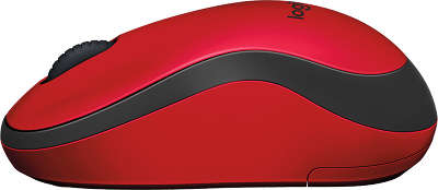Мышь беспроводная Logitech Wireless Mouse M220 SILENT - RED USB (910-004880)