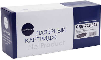 Картридж NetProduct (N-№728/328) для Canon MF-4410/4430/4450/4570/4580, 2,1K