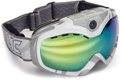 Видеомаска Liquid Image LIC339BLK Snow Goggle Apex Series 1080P HD + WiFi белая
