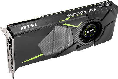 Видеокарта MSI nVidia GeForce RTX 2070 AERO 8G 8Gb GDDR6 PCI-E HDMI, 3DP