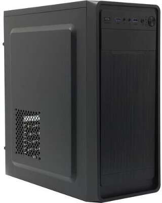 Exegate EX287371RUS Корпус Miditower ExeGate XP-332UC (ATX, без БП, 2*USB3.0+1*TypeC, аудио, черный)