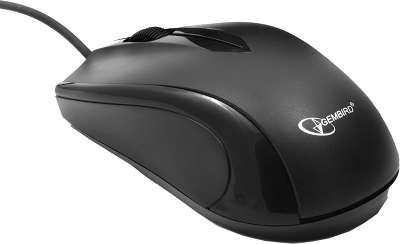 Мышь Gembird MUSOPTI9-905U, черный, USB, 1000DPI