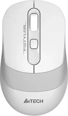 Клавиатура + мышь A4Tech Fstyler FG1010 клав:белый/серый мышь:белый/серый USB беспроводная Multimedia (FG1010 WHITE)