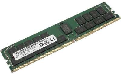 Micron DDR4 32Gb 3200MHz MTA36ASF4G72PZ-3G2R1 RTL PC4-25600 CL19 RDIMM ECC 288-pin 1.2В dual rank OEM